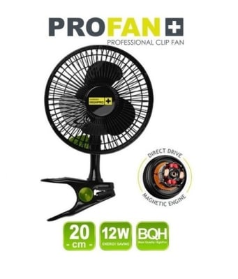 VENTILADOR CLIP FAN 20CM/ 12W - GARDEN HIGHPRO1