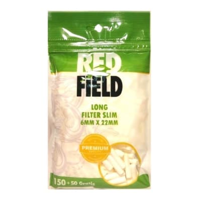 FILTRO RED FIRLD MENTOL 6mm 150un