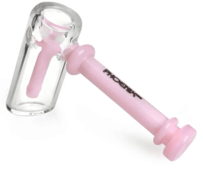 PIPA GLASS BUBBER - PHOENIXSTAR - ROSA1