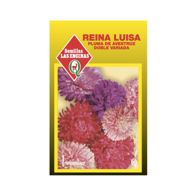 REINA LUISA PLUMA DE AVEZTRUZ DOBLE VARIADA