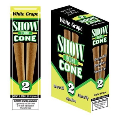 BLUNT CONE- WHITE GRAPE