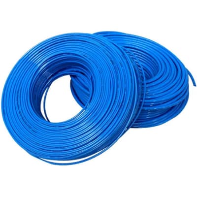 MANGUERA 4MM AZUL 1 METRO