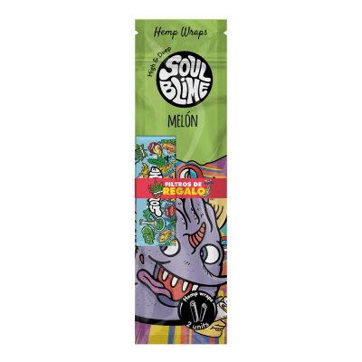 HEMP WRAPS MELÓN - SOUL BLIME1