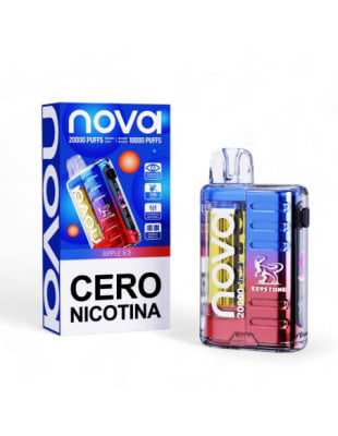 VAPE NOVA APPLE ICE 20.000 PUFF - KEYSTONE