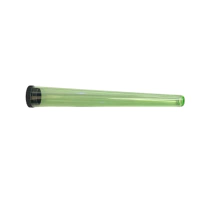 PORTA CAÑO TRANSPARENTE - VERDE1