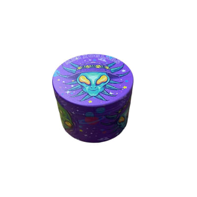 MOLEDOR ALIEN MORADO METALICO 50 MM 4 PIEZAS.