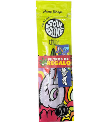 HEMP WRAPS SOUL BLIME CITRICO