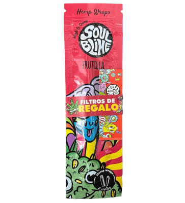 HEMP WRAPS SOUL BLIME FRUTILLA