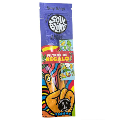 HEMP WRAPS SOUL BLIME ARANDANO