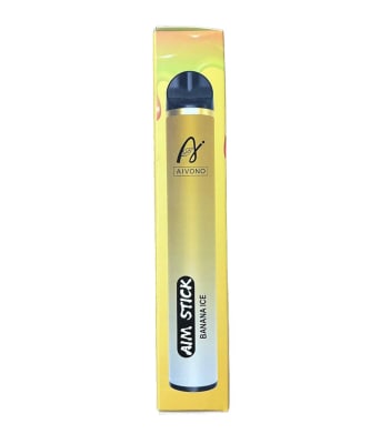 VAPE AIVONO - BANANA ICE 2500 PUFF