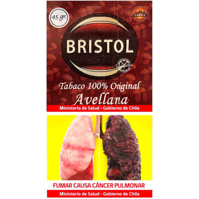 TABACO BRISTOL AVELLANA 45g