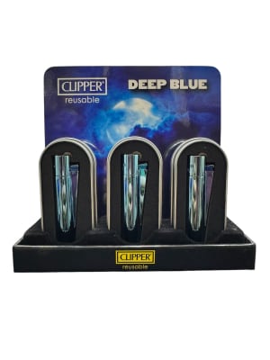 ENCENDEDOR METALLICO DEEP BLUE - CLIPPER