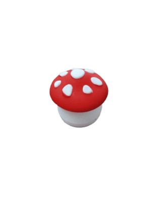 CONTENEDOR SILICONA HONGO - ROJO1