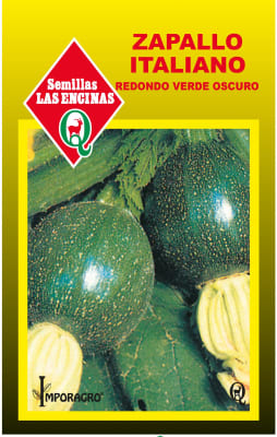 ZAPALLO ITALIANO REDONDO (VERDE OSCURO)