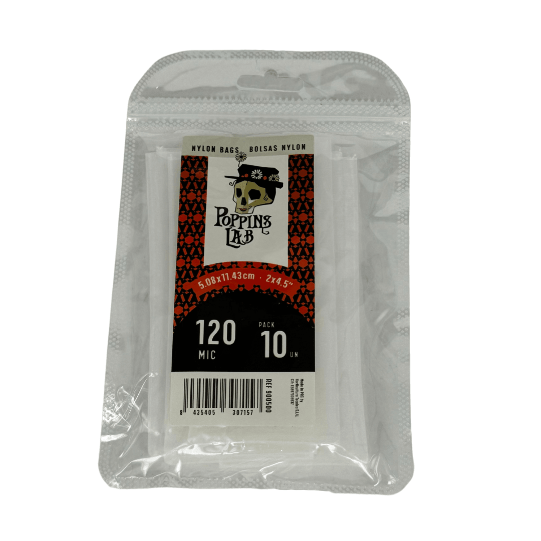 NYLON BAGS 5X11CM 10 UDS POPPINS LAB3