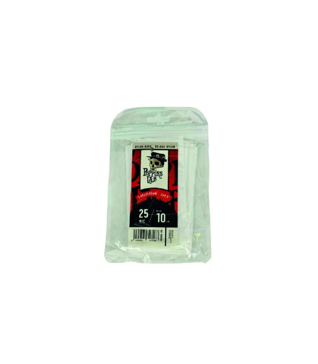 NYLON BAGS 5X11CM 10 UDS POPPINS LAB 0