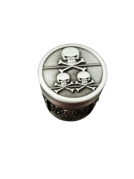 MOLEDOR METALICO CALAVERA - 40MM - 3 PIEZAS 0