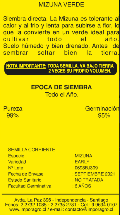 MIZUNA VERDE2