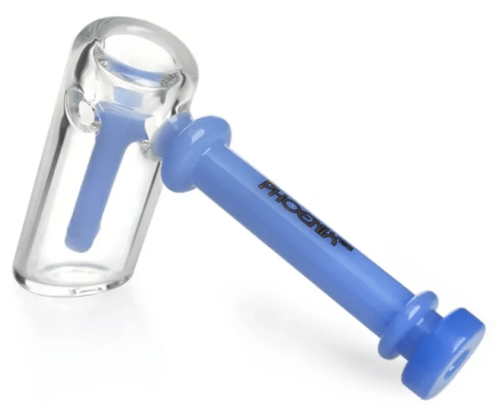 PIPA GLASS BUBBER - PHOENIXSTAR - AZUL3