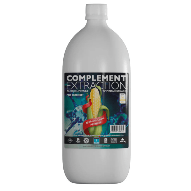 ALCOHOL 96° PENTADESTILADO COMPLEMENT 1L - PRO ESSENCE 0