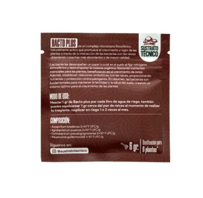 BACTERIAS BACTO PLUS 6 G - SUSTRATO TECNICO2