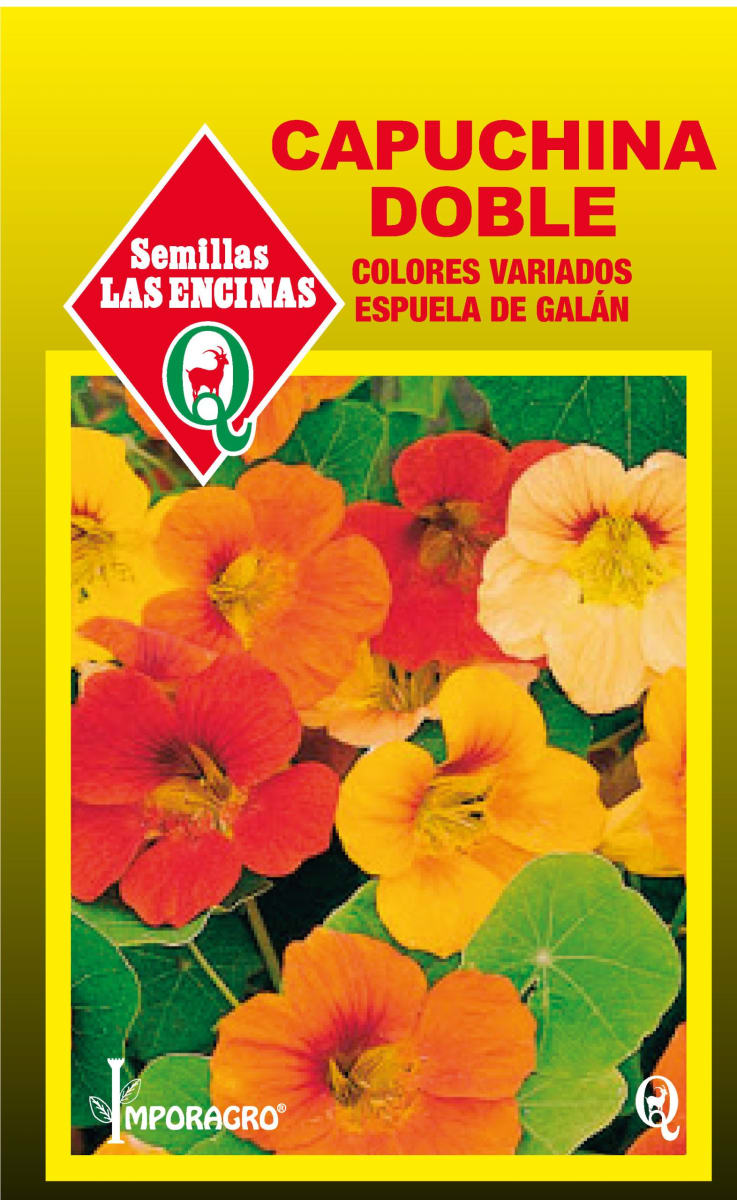 CAPUCHINA DOBLE - COLORES VARIADOS ESPUELA DE GALÁN 1