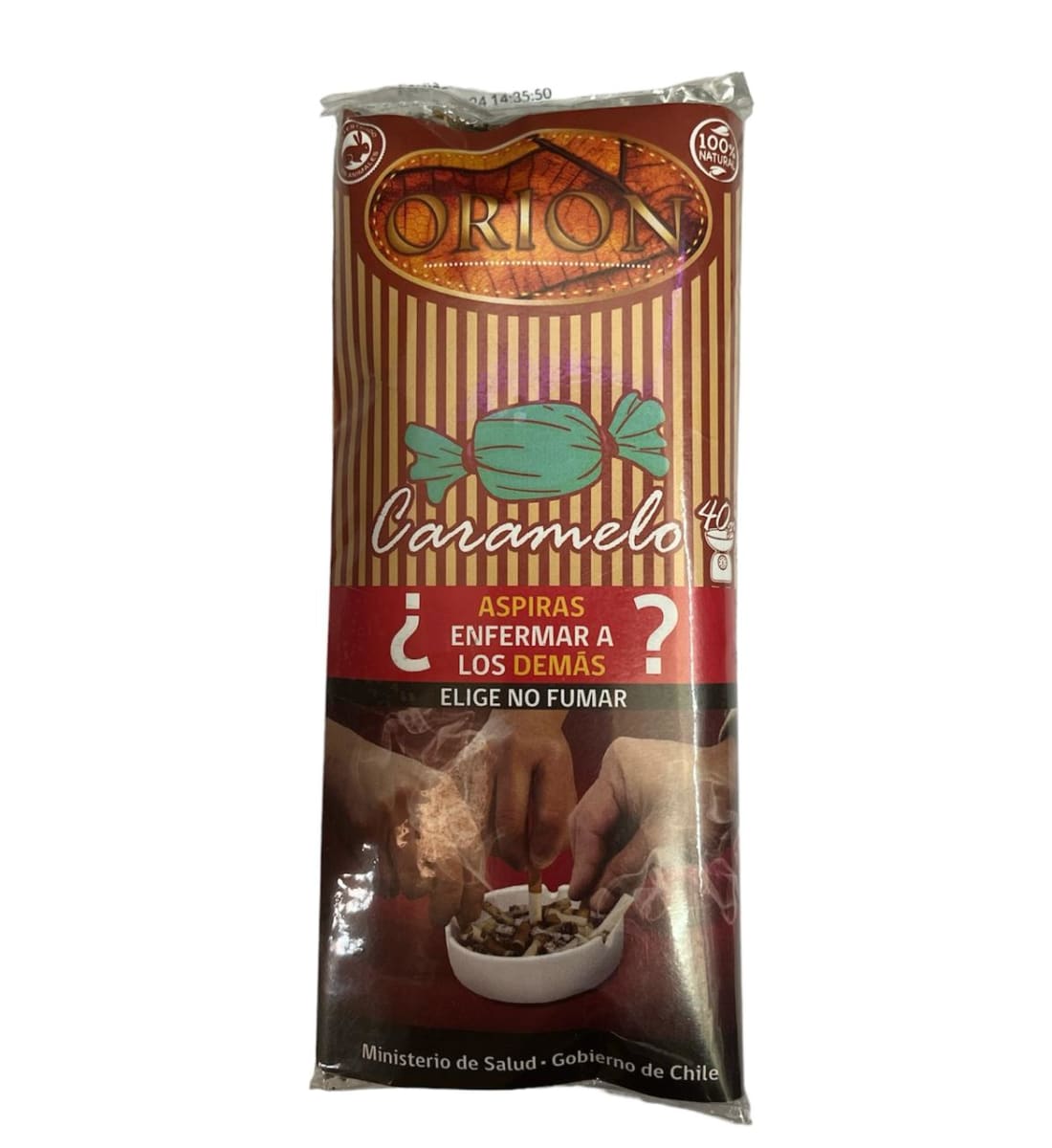 TABACO CARAMELO 40 GR - ORION1