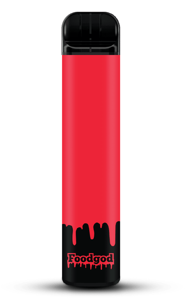 VAPE FOODGOD CHOCOLATE WILD STRAWBERRY 0% NIC 2400 PUFFS1