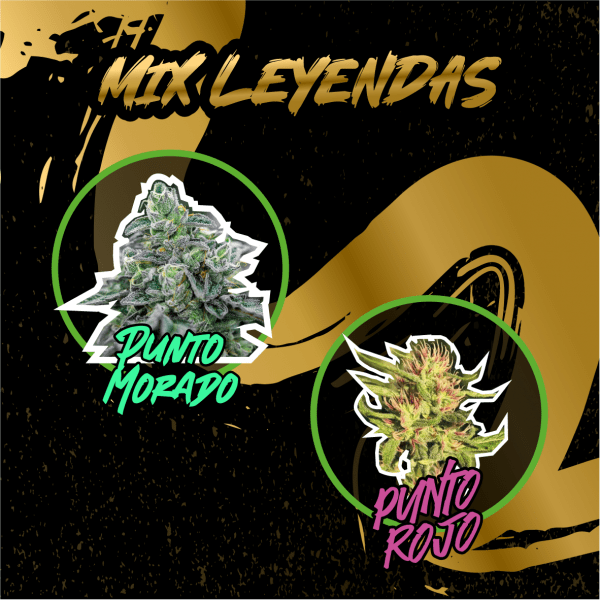 MIX LEYENDAS FEMINIZED X4 - DELIRIUM SEEDS1