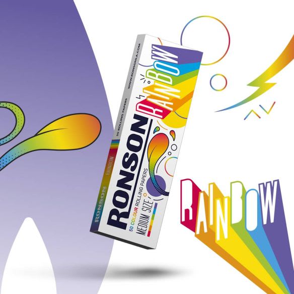 PAPELILLO 1 1/4 RAINBOW RONSON 0