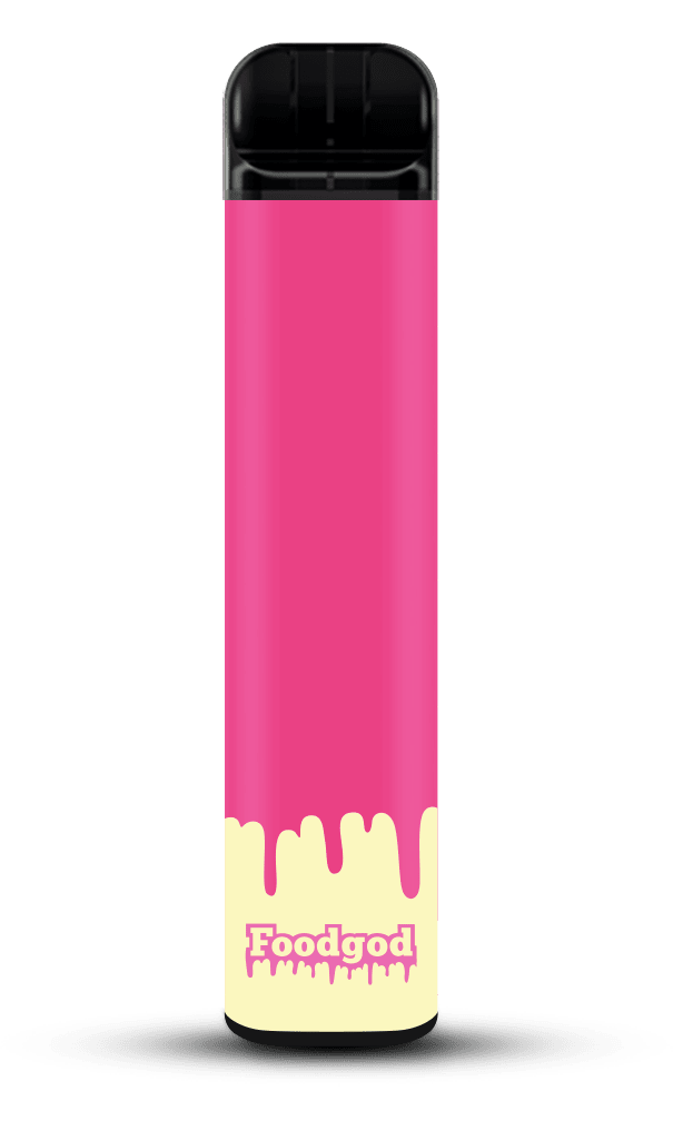 VAPE FOODGOD PINEBERRY 0% NIC 2400 PUFFS2