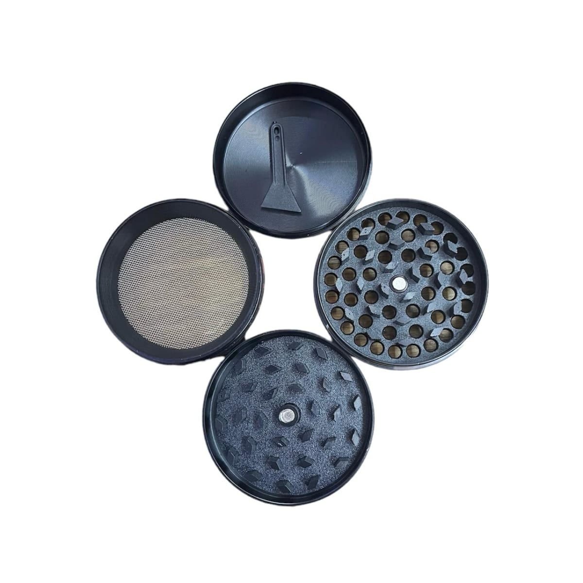 MOLEDOR METALICO ALIEN 50MM - 4 PIEZAS NEGRO2