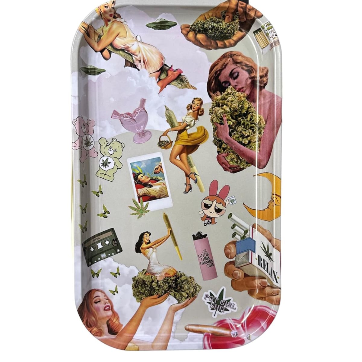 BANDEJA METALIZADA 16CMX27CM - D13