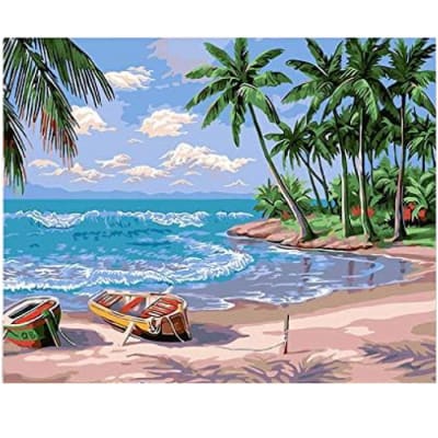 Paint By Numbers  - Isla 40x50cm