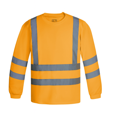 Polera Dry Fit Vial Manga Larga Con Cinta Reflectiva1