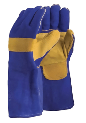 Guante Soldador Kevlar Azul1