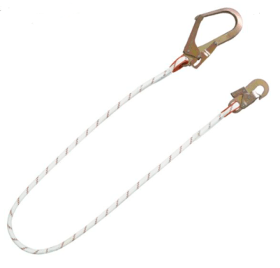 Cabo de Vida gancho escala, cuerda trenzada 12 mm.1