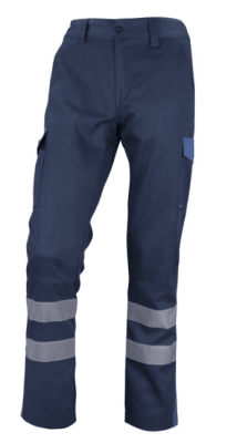 Pantalón Cargo Gabardina Bicolor Reflectante Hombre1