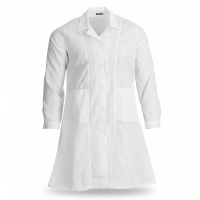 Delantal Maritex Mujer Poplin Blanco1