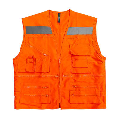 Chaleco Geologo Poplin Con Cinta Reflectante1