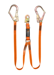 Amortiguador doble en Y Kl-8400, doble gancho
