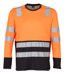 Polera Polo Alta Visibilidad Bi Color M/l Hombre