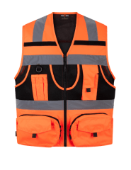 Chaleco Minero Fluor Kumen Adulto.