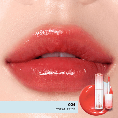 Peripera Tinta “Ink Mood Glowy Tint- Soda Cafe 024 CORAL PRIDE