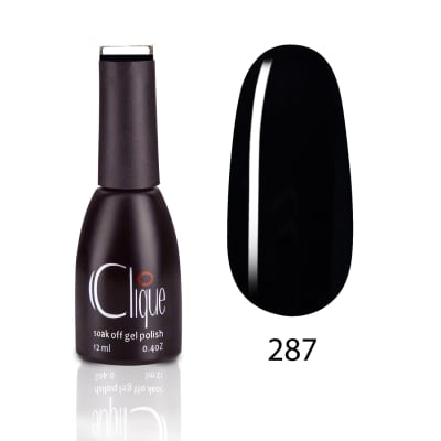 Gel esmalte 287 12 ml CLIQUE (NEGRO)1