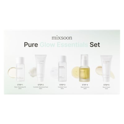MIXSOON – Pure Glow Essentials Set – Kit Mini Tallas – 5 pzs1