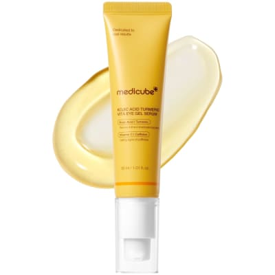MEDICUBE Kojic Acid Turmeric Vita Eye Gel Serum – Contorno de Ojos 30ml
