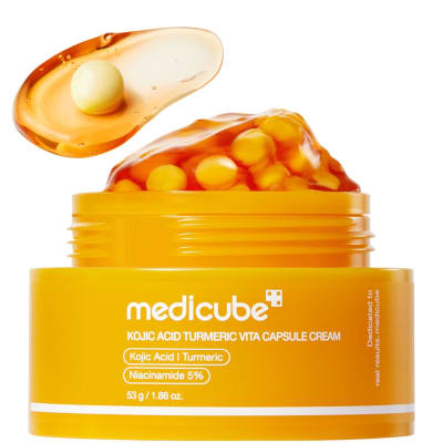 MEDICUBE Kojic Acid Turmeric Vita Capsule Crema Despigmentante 53gr