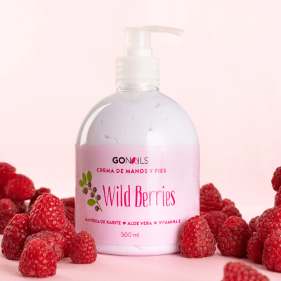 Go Nails Crema de Manos y Pies - Wild Berries 500 ml