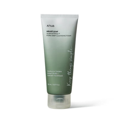 ANUA Heartleaf Quercetinol Cleansing Foam – Jabon de Limpieza Facial 150ml